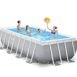 Intex Prism Frame swimmingpool 488x244x107 cm rektangulær 26792GN