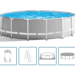 Intex Prism Frame swimmingpoolsæt 457x122 cm 26726GN