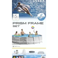 Intex Prism Frame swimmingpoolsæt 457x107 cm 26724GN