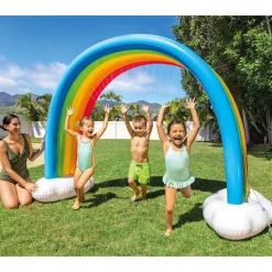 Intex Rainbow Cloud-vandsprinkler flerfarvet 300x109x180 cm