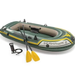 Intex Seahawk 2 Set gummibåd med årer og pumpe 68347NP