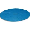 Intex solopvarmet poolovertræk 488 cm rundt