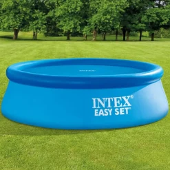 Intex solopvarmet poolovertræk 244 cm rundt