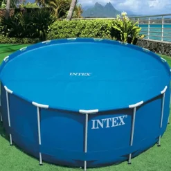 Intex solopvarmet poolovertræk 366 cm rundt 29022