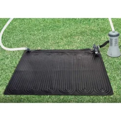 Intex solvarmer til pool 1,2x1,2 m PVC sort 28685