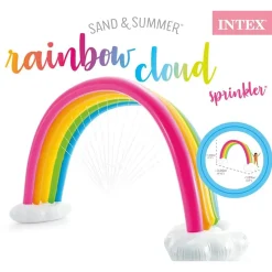 Intex sprinkler Rainbow Cloud 300x109x180 cm flerfarvet