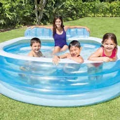 Intex Swim Center oppusteligt badebassin Family Lounge Pool 57190NP