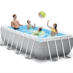 Intex swimmingpoolsæt Prism Frame 400x200x100 cm rektangulær