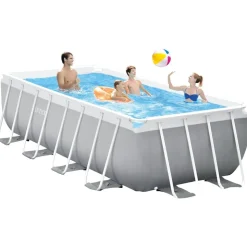 Intex swimmingpoolsæt Prism Frame 400x200x122 cm rektangulær