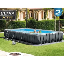 Intex swimmingpoolsæt Ultra XTR Frame 975x488x132 cm rektangulær