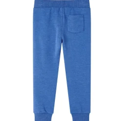 Joggingbukser til børn str. 104 blåmeleret