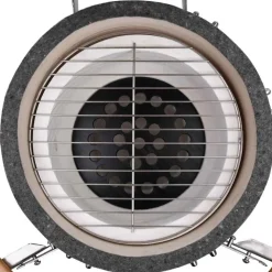 Kamado barbecue grill røgeovn keramisk 33 cm