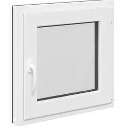 Kældervindue RISOR Antracit 50 x 50 cm PVC og glas