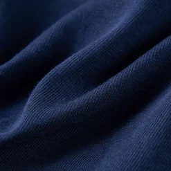 Langærmet T-shirt til børn str. 92 marineblå