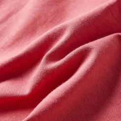Langærmet T-shirt til børn str. 92 gammelrosa