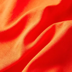 Langærmet T-shirt til børn str. 104 orange