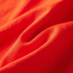 Langærmet T-shirt til børn str. 104 cm orange