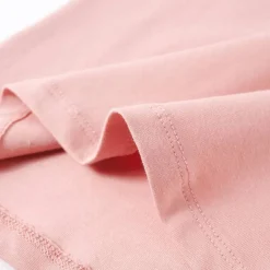 Langærmet T-shirt til børn str. 92 lyserød