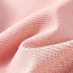 Langærmet T-shirt til børn str. 92 lyserød