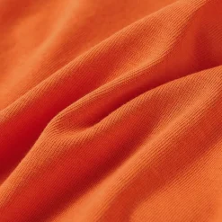 Langærmet T-shirt til børn str. 92 cm orange