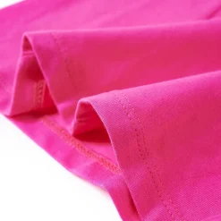 Langærmet T-shirt til børn str. 104 cm pink