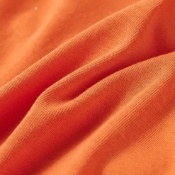 Langærmet T-shirt til børn str. 92 cm orange