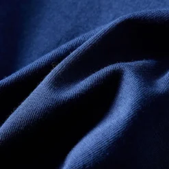 Langærmet T-shirt til børn str. 104 marineblå