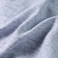 Langærmet T-shirt til børn str. 104 gråmeleret