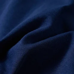 Langærmet T-shirt til børn str. 104 marineblå