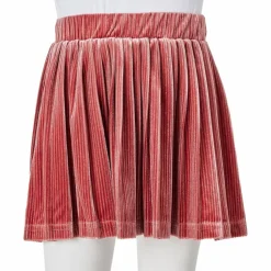 Nederdel til børn str. 104 plisseret pink