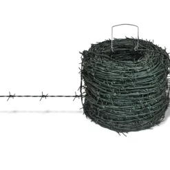 Pigtrådshegn 100 m grøn