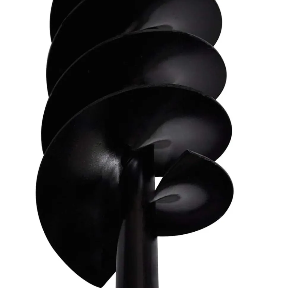 Pælebor med håndtag, 100 mm, med forlængerrør, 5 m, stål