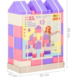 Polesie Wader byggeklodser XXL 36 stk.
