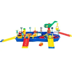 Polesie Wader vandsystem med ramper 9 dele 152x92x35 cm PP