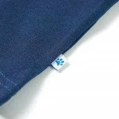 Poloshirt til børn str. 92 mørkeblå