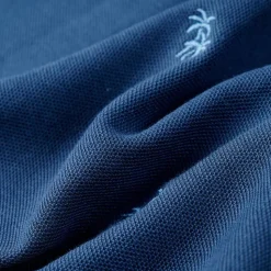 Poloshirt til børn str. 92 mørkeblå