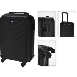 ProWorld kuffert 28 l diamantdesign sort
