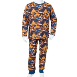 Pyjamas til børn str. 92 cognacfarvet