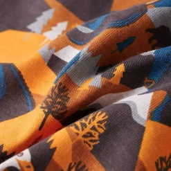 Pyjamas til børn str. 92 cognacfarvet