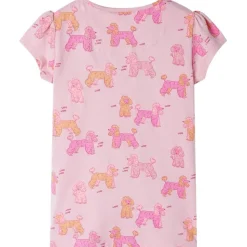 Pyjamas til børn str. 92 korte ærmer lyserød