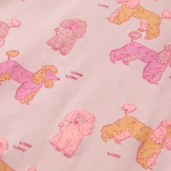 Pyjamas til børn str. 92 korte ærmer lyserød