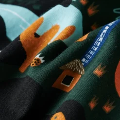 Pyjamas til børn str. 92 mørkegrøn