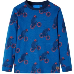 Pyjamas til børn str. 92 petroleumsblå
