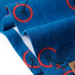 Pyjamas til børn str. 92 petroleumsblå