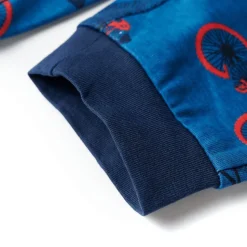 Pyjamas til børn str. 92 petroleumsblå