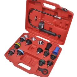 Radiator tryktest kit, 18 dele