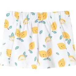 Shorts til børn str. 92 ecrufarvet