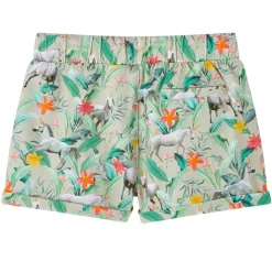 Shorts til børn str. 116 med snor kakifarvet