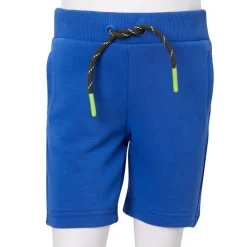 Shorts til børn str. 104 med snøre blå