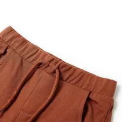 Shorts til børn str. 92 med snøre brun